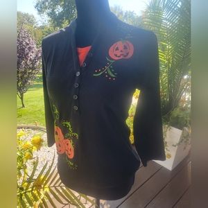 🎃 Womens 3/4 sleeve Halloween shirt